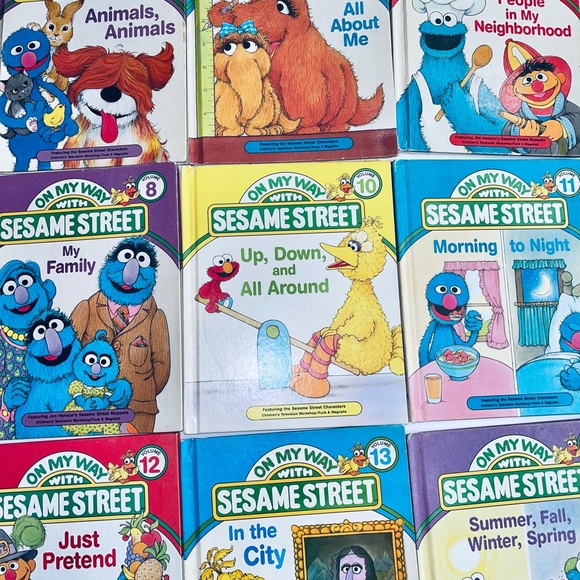 Vintage Sesame Street Book lot - Picture 2 of 8